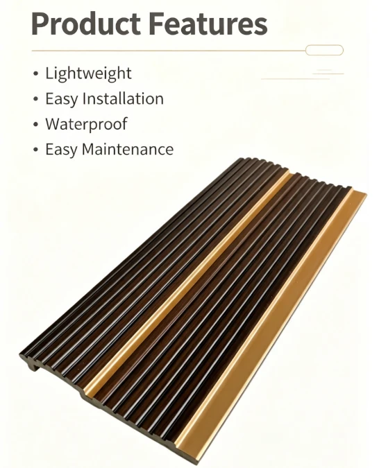 Premium PS Wall Panel 3D Decorative Interior Wall Cladding Panel For Modern Space Design factory
